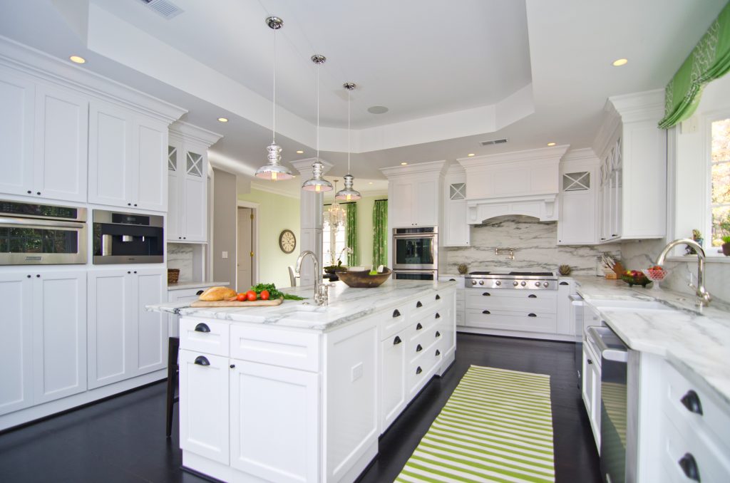 A Classic White Kitchen
