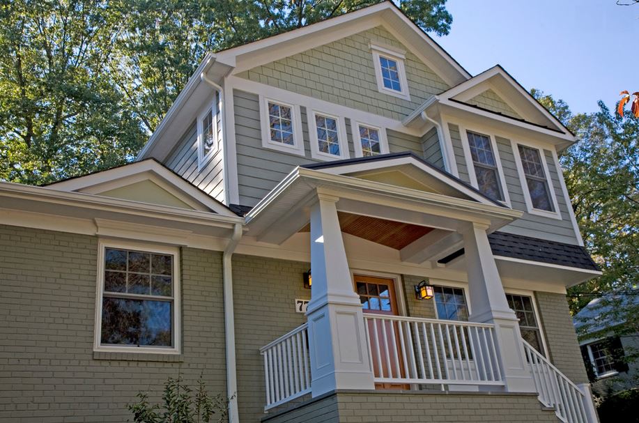 Home exterior by Case Design/Remodeling