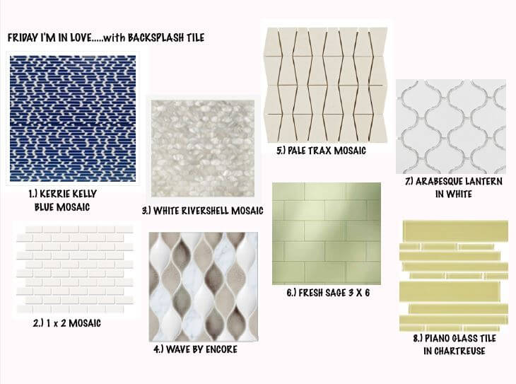 Friday I'm In Love... with Backsplash Tile | Case Design/Remodel