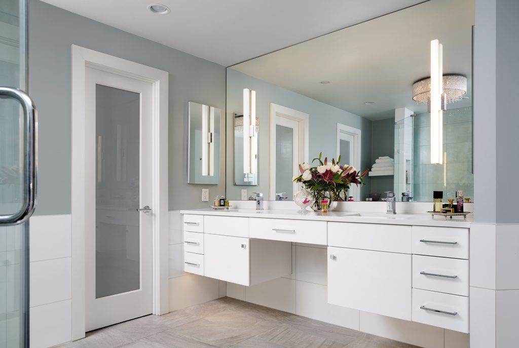 A Glam Primary Bath