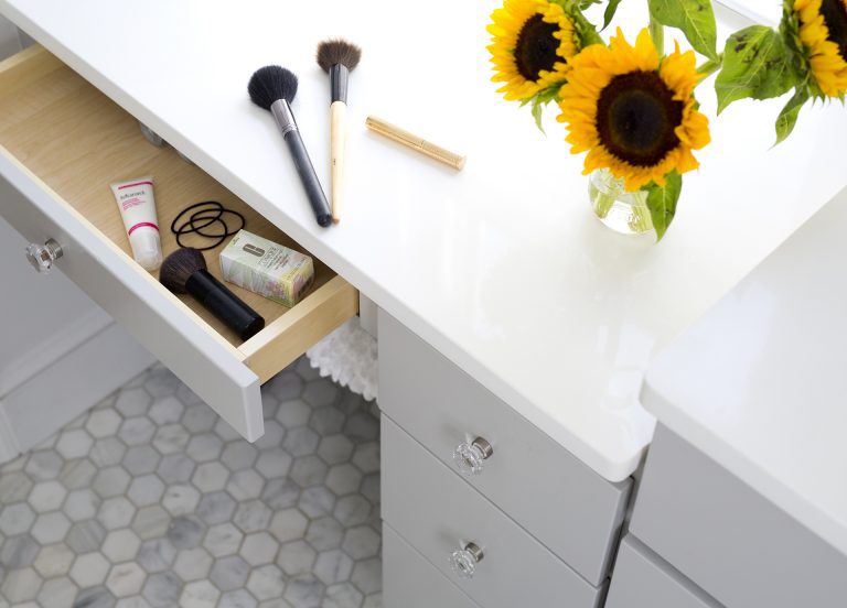 bathroom vanity storage solutions