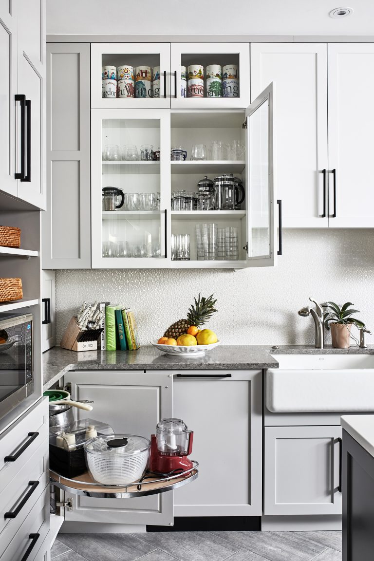 cabinets with 1-tier left door mount curve pull out shelves for blind right corner base cabinet