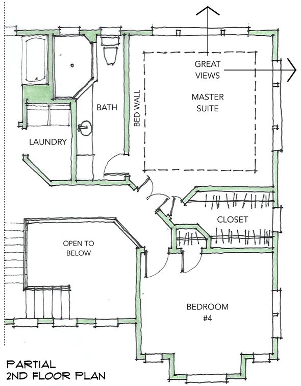 2nd floor master suite floor plans